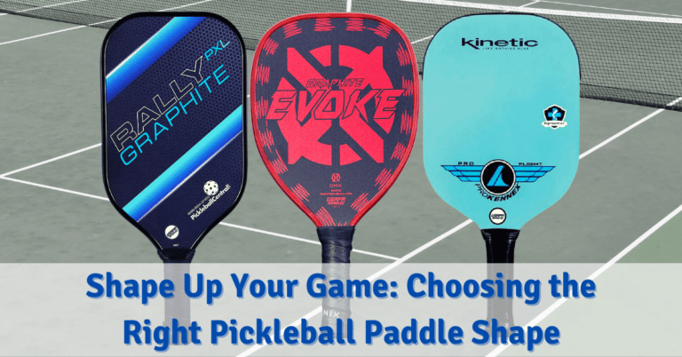 Pickleball Paddle Weight (Does it Matter?) Absolutely!