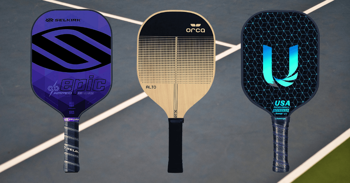 Types of Pickleball Paddles