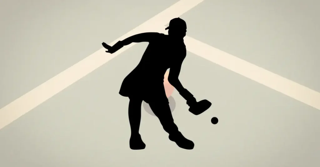 silhouette of a woman playing pi