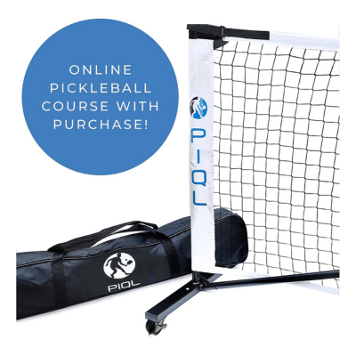 Portable Pickleball Net System with Wheels